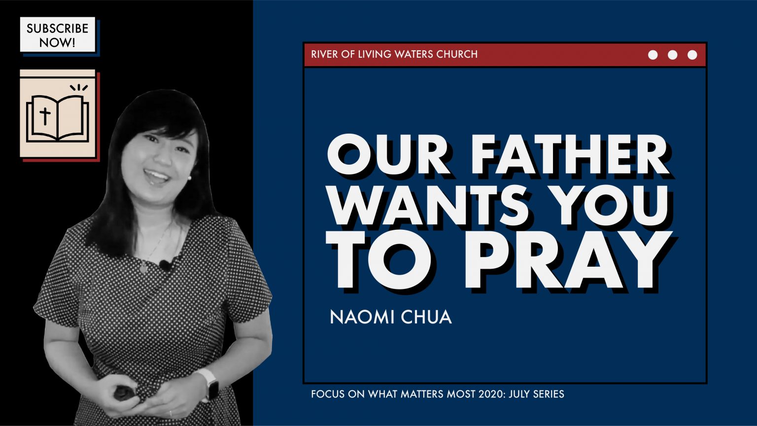 Sermon Cover-Our Father Wants You to Pray