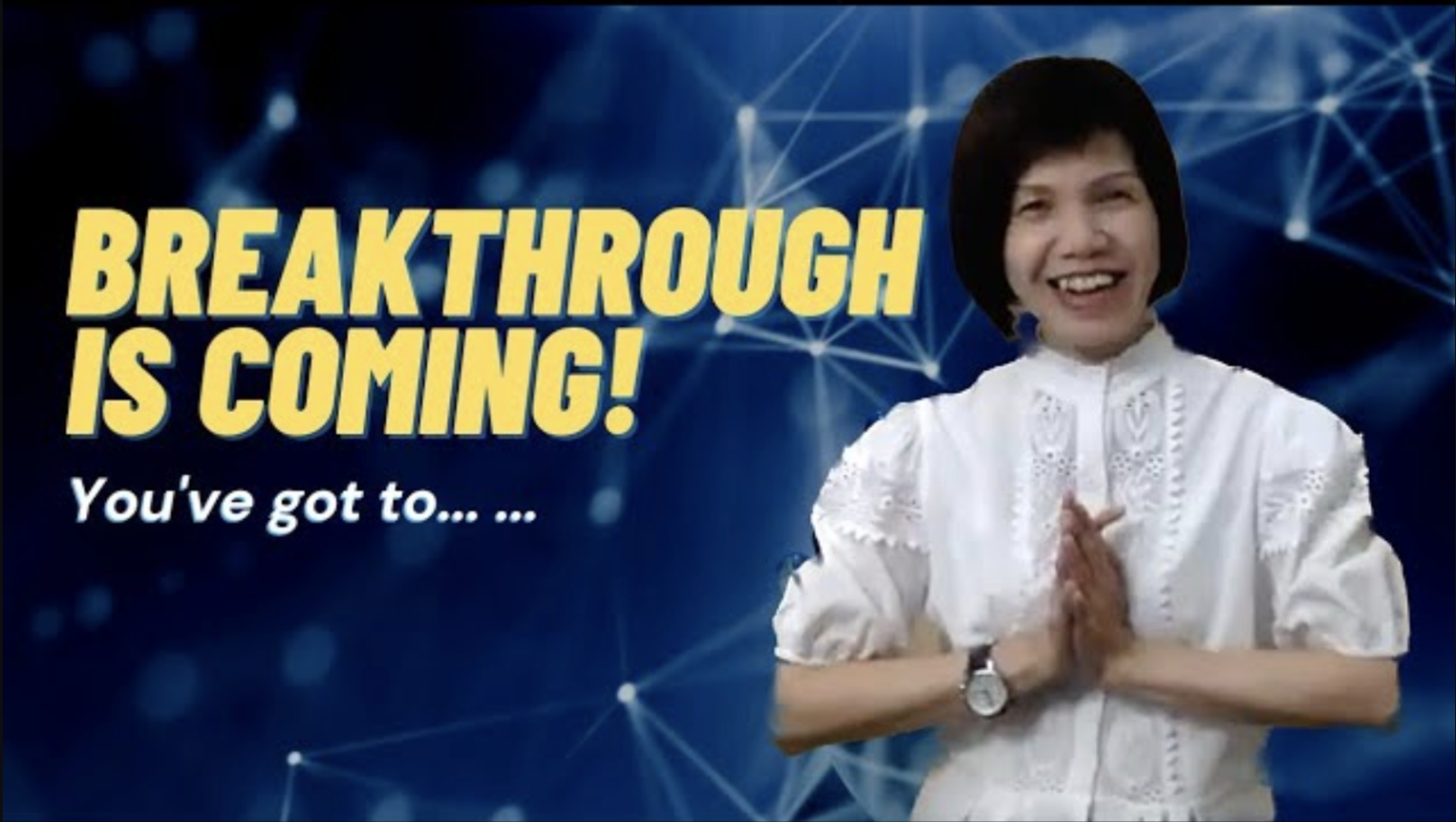 breakthroughiscoming